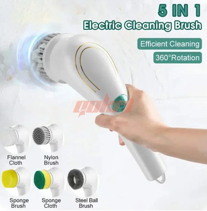 5 in 1 Magic Brush – Electric Cleaning Brush (Rechargeable)