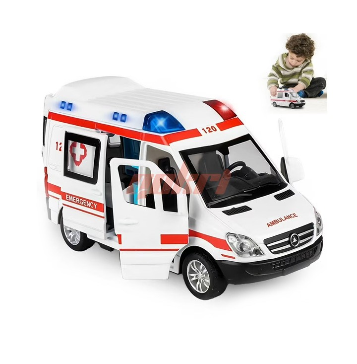 Ambulance Vehicle 360° Rotation