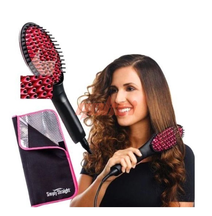 Straight Artifact Hair Brush Straightener