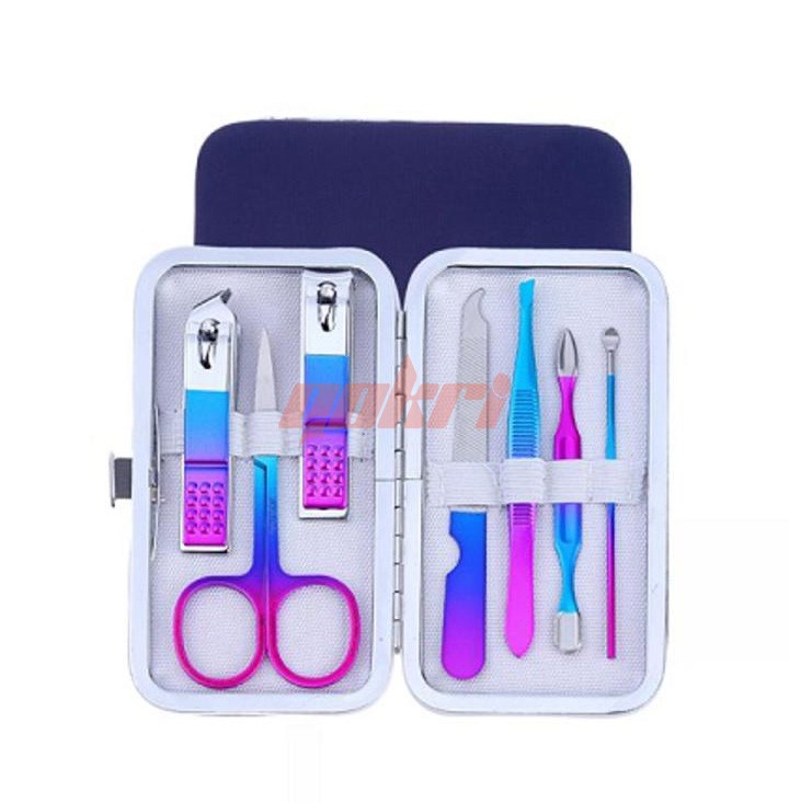 7 in 1 luxury manicure set nail cutter kit