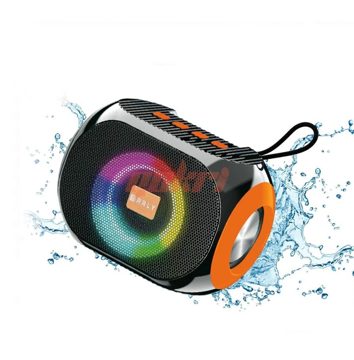 A-718 Bluetooth, USB, AUX, TF Card & FM Radio Supported Stylish RGB Lighting Disco Series Speaker